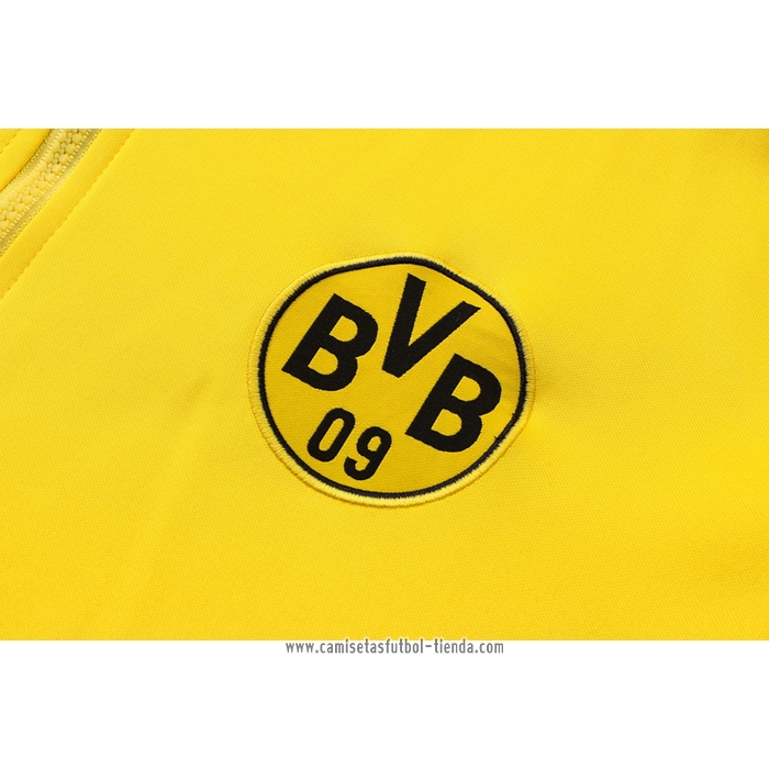 Chaqueta con Capucha del Borussia Dortmund 2021 2022 Amarillo